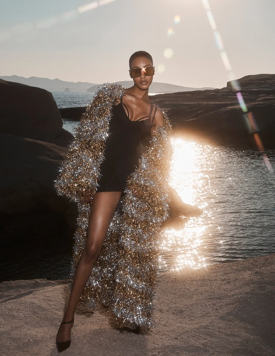 Jourdan Dunn Covers Vogue Greece September in 'Galactica